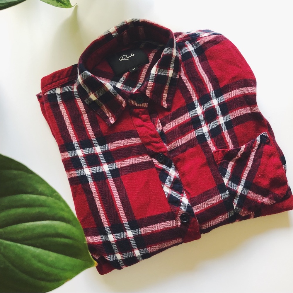 RAILS • Red Soft Flannels